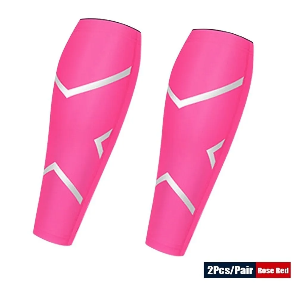 2 Pcs Calf Compression Leg Sleeves for Calf Pain Relief for Running Cycling Training
