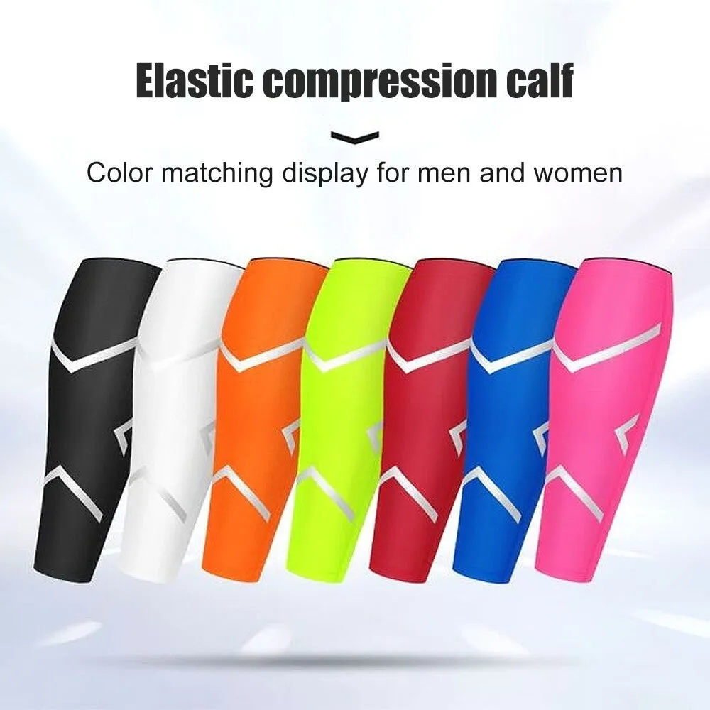 2 Pcs Calf Compression Leg Sleeves for Calf Pain Relief for Running Cycling Training
