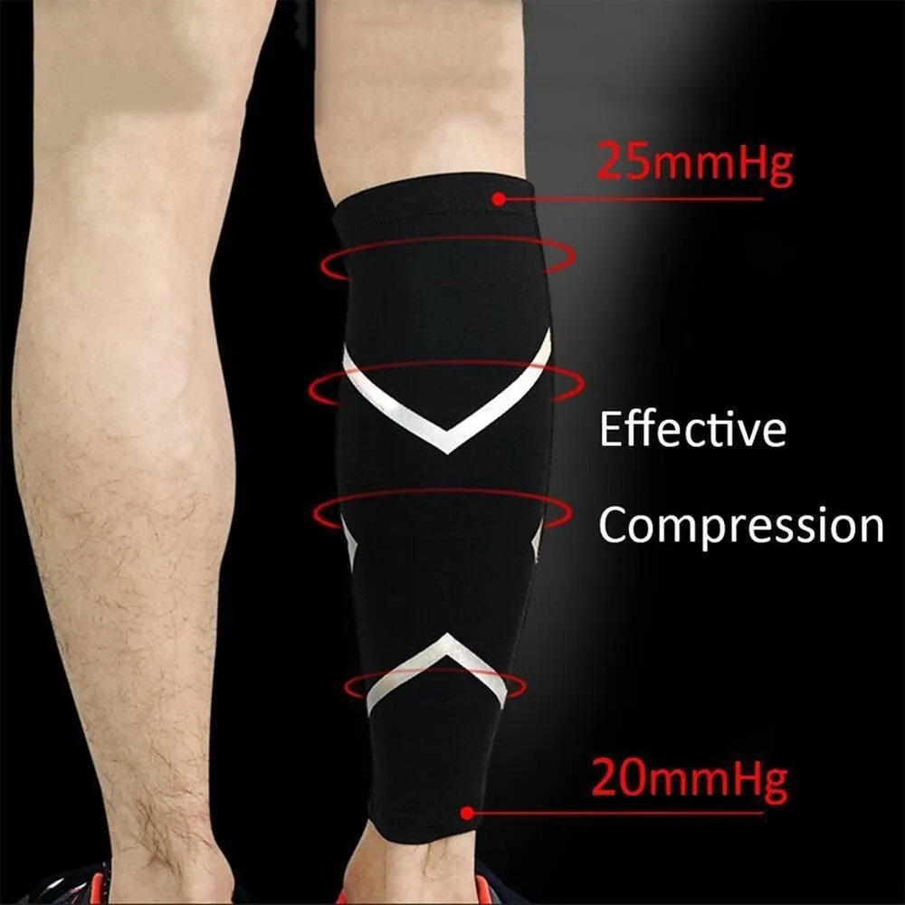 2 Pcs Calf Compression Leg Sleeves for Calf Pain Relief for Running Cycling Training