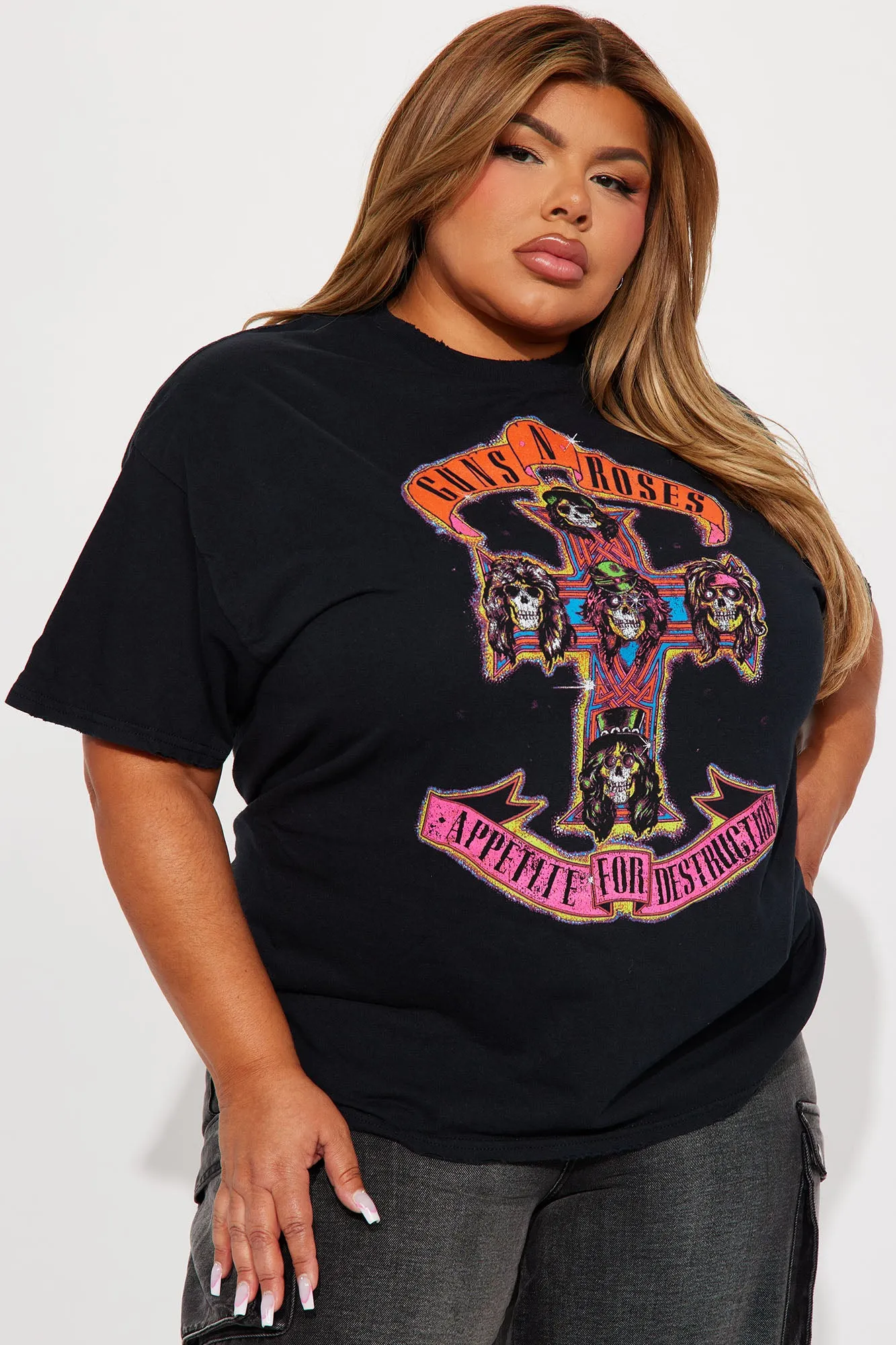 Appetite For Destruction Guns N Roses Tshirt - Black