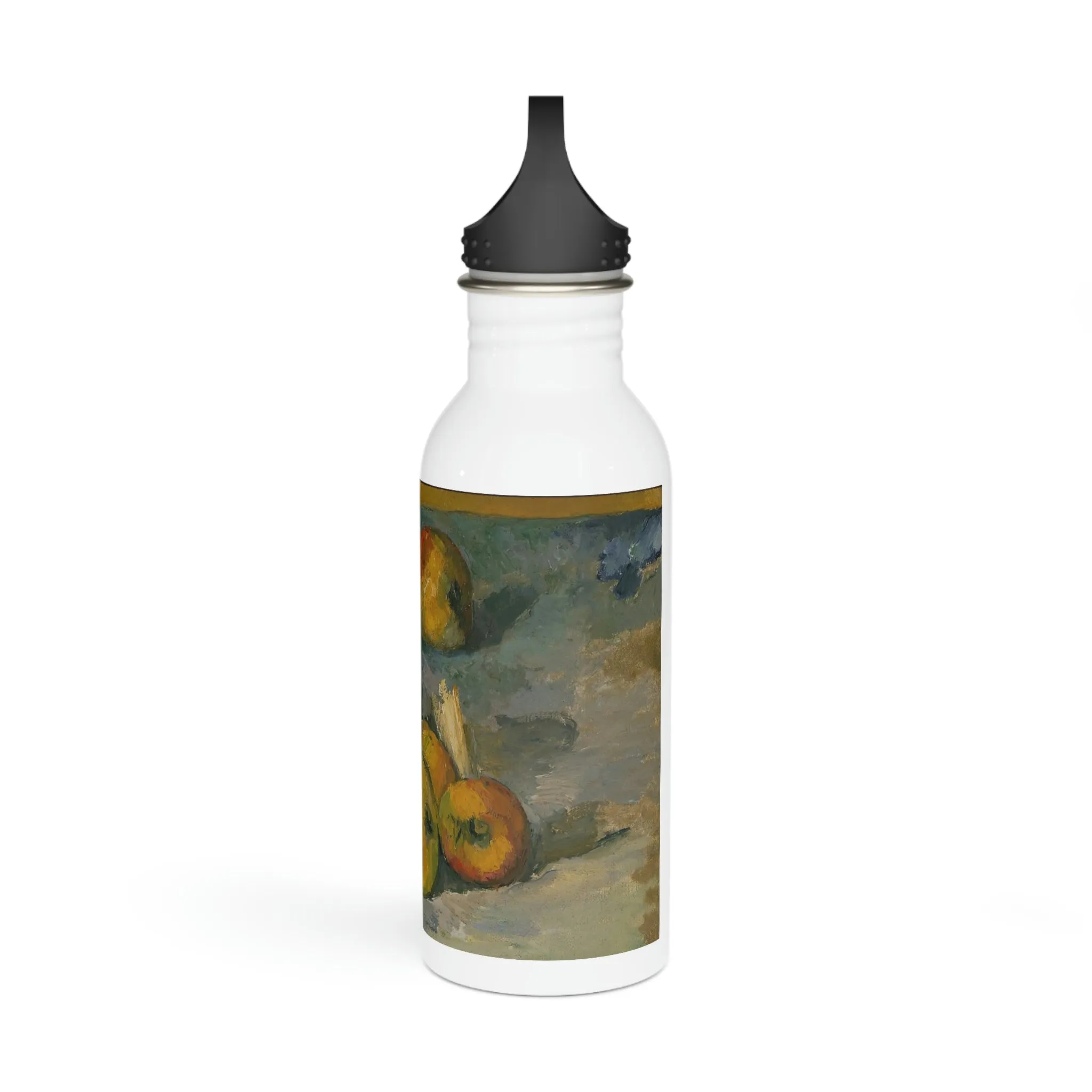 Apples - Cezanne - 1878 - Stainless Steel Water Bottle - Limited Edition