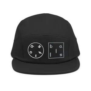 Astro Balls Camp Hat: Black