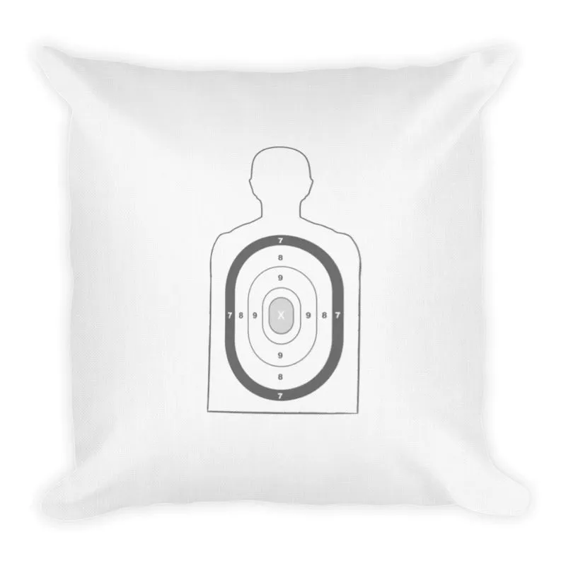 Black Confetti Guns Dry Fire Pillow