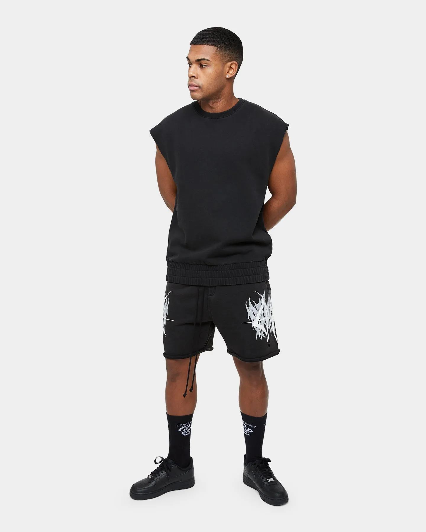 Carre Metalle Muscle Crewneck Black