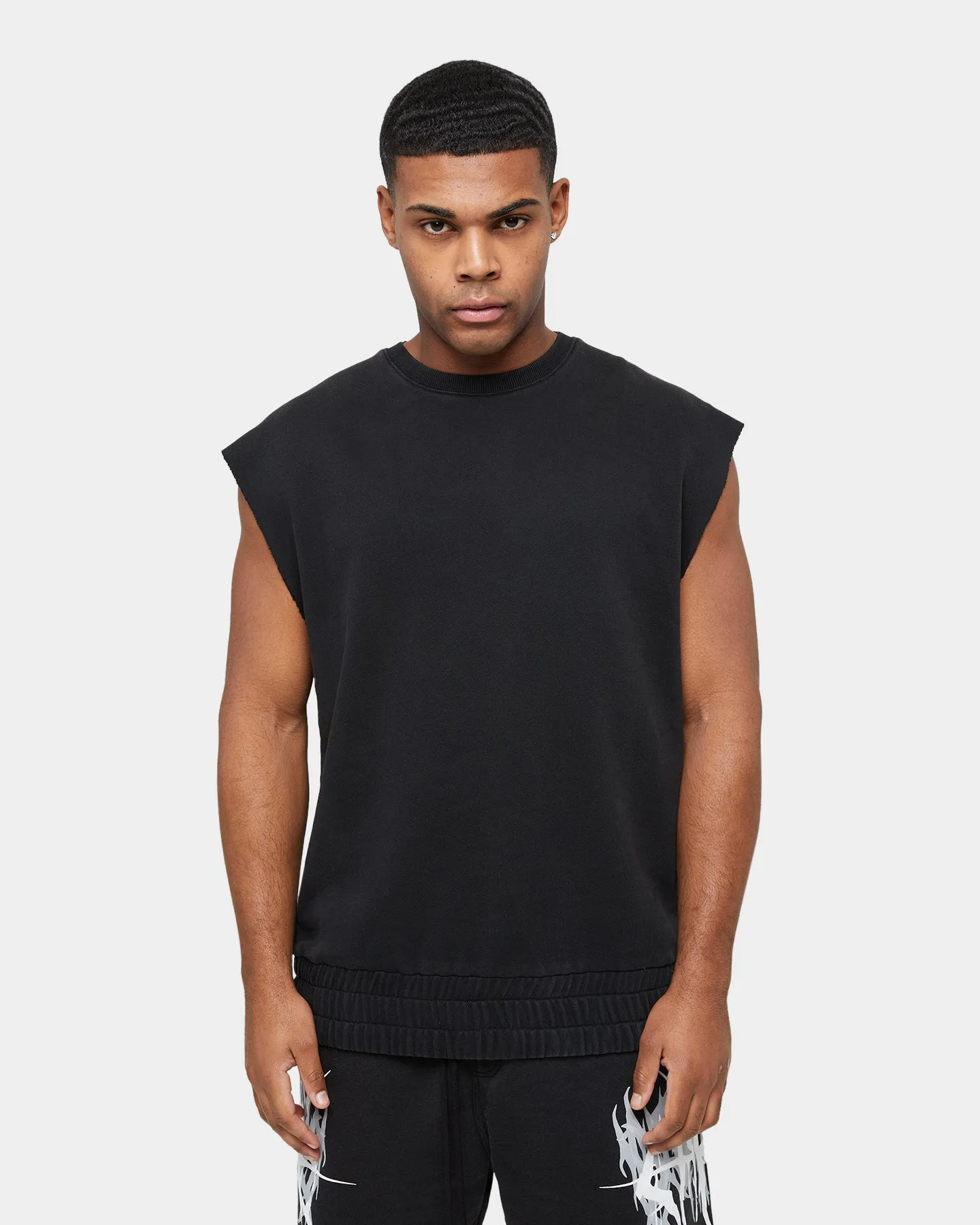 Carre Metalle Muscle Crewneck Black