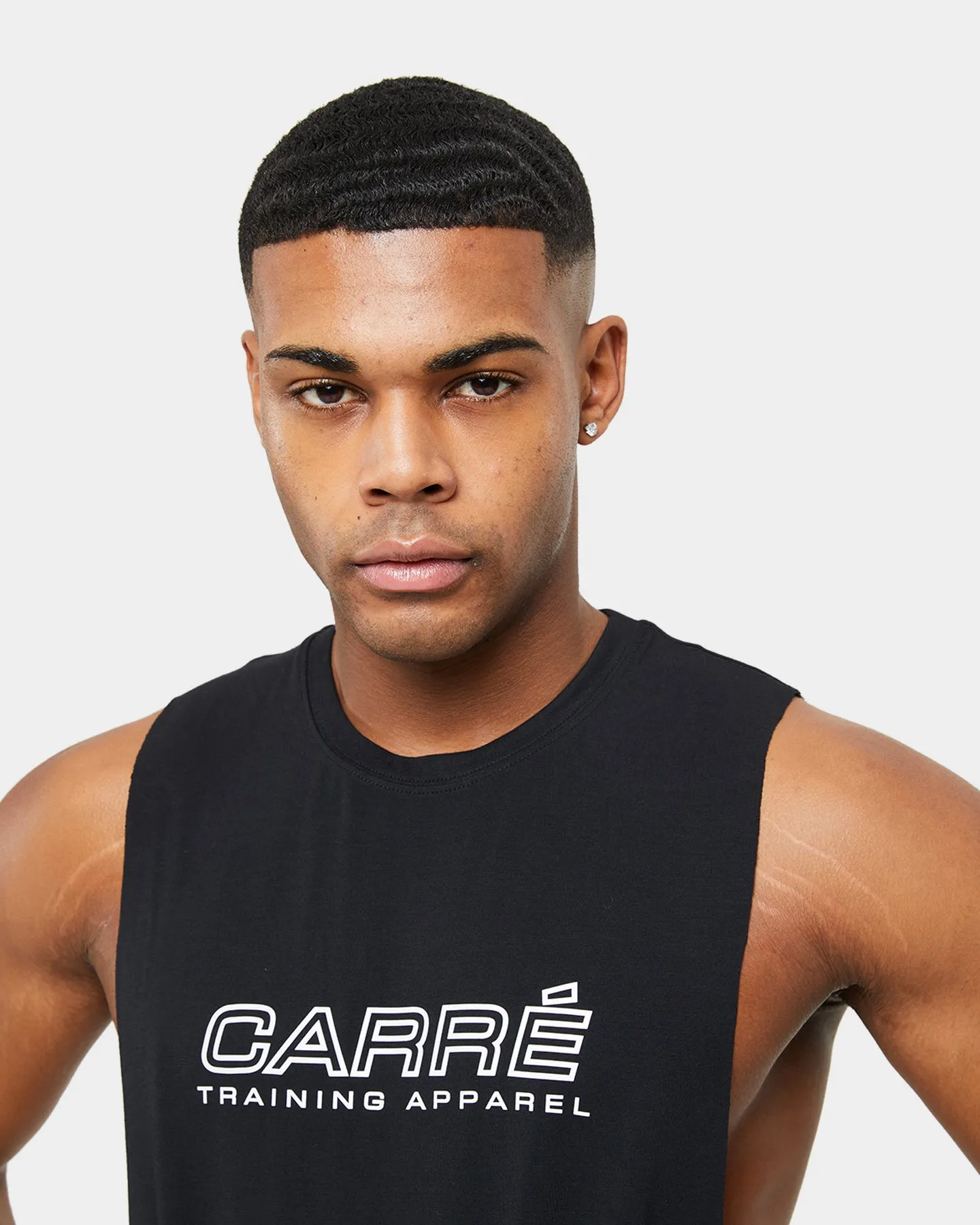 Carre Restart TA Apparel Muscle T-Shirt Black