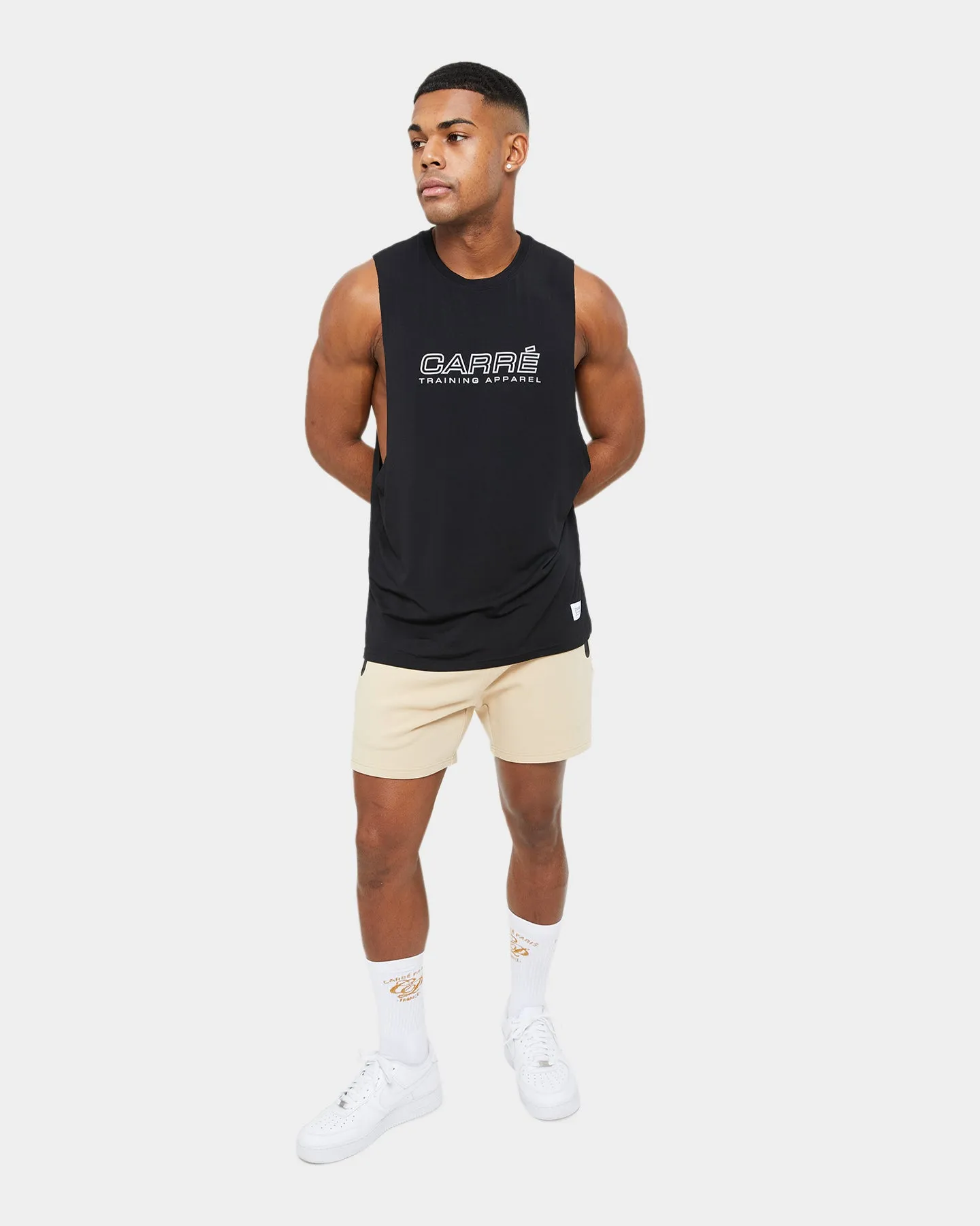 Carre Restart TA Apparel Muscle T-Shirt Black