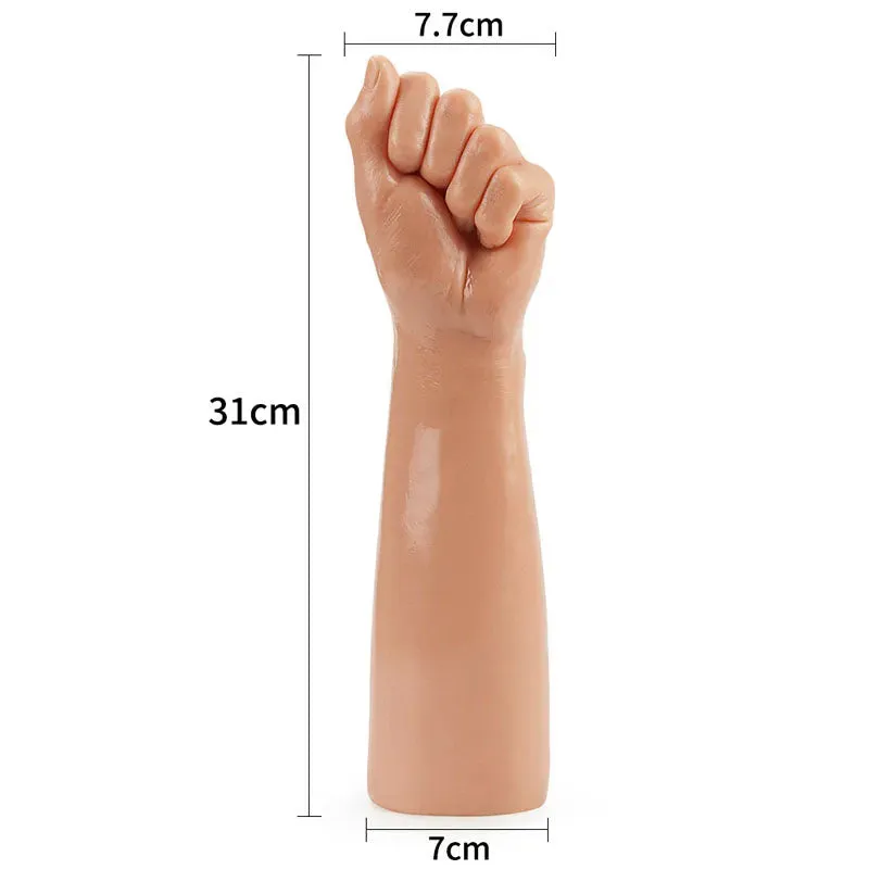 King Sized 12'' Realistic Bitch Fist -  30.5 cm Fist Dildo