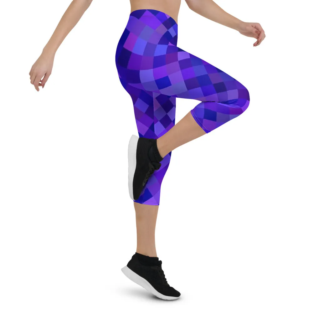 'LILA' capri yoga leggings