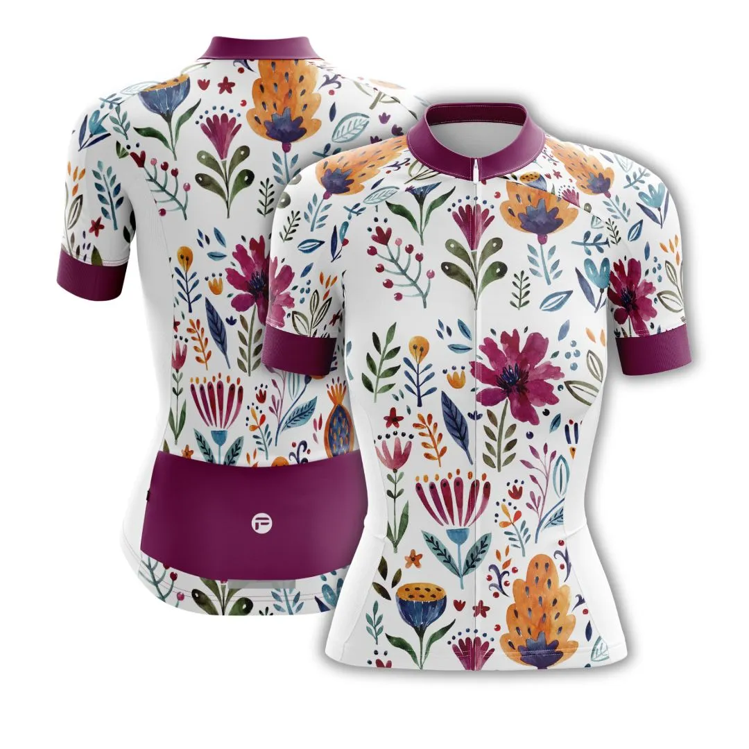 NEW! Garden Art | Women's Short Sleeve Cycling Set