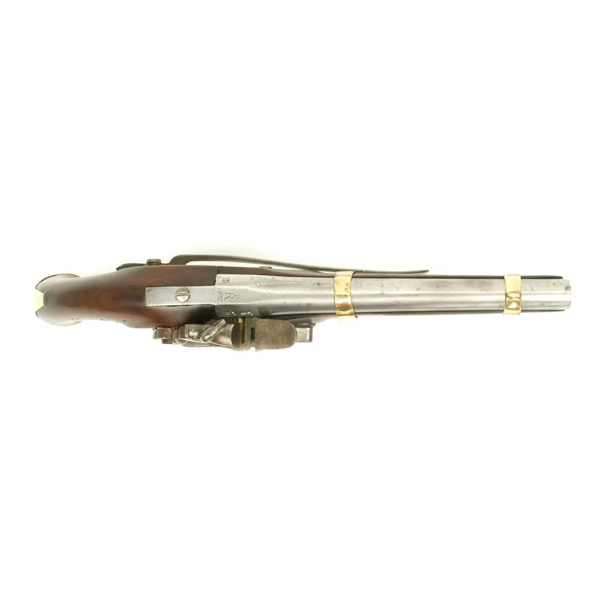 Original Spanish Napoleonic Miquelet Sea Service Pistol with Belt Hook - Circa 1812