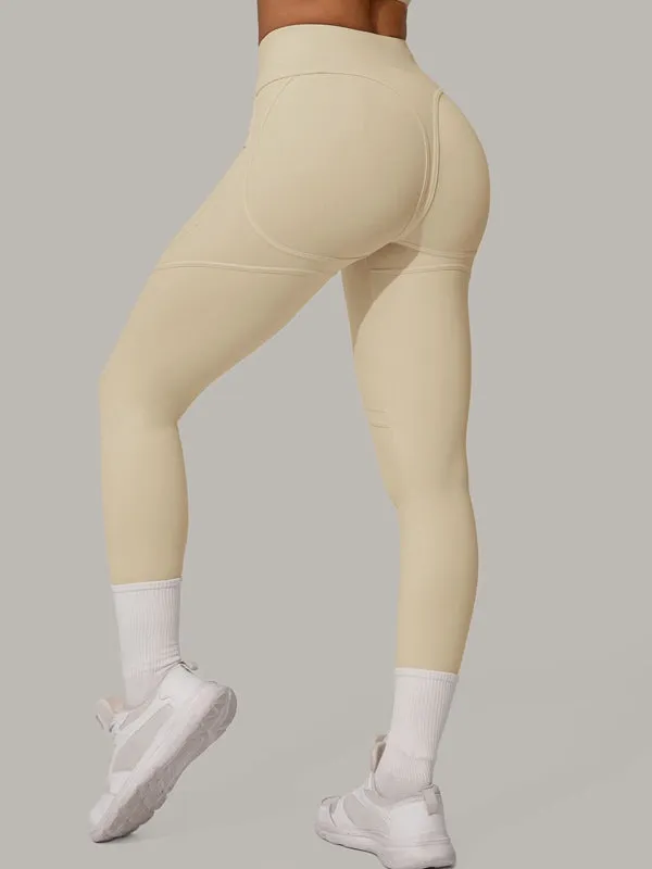ZASUWA Female Sexy Push-Up High-rise Leggings