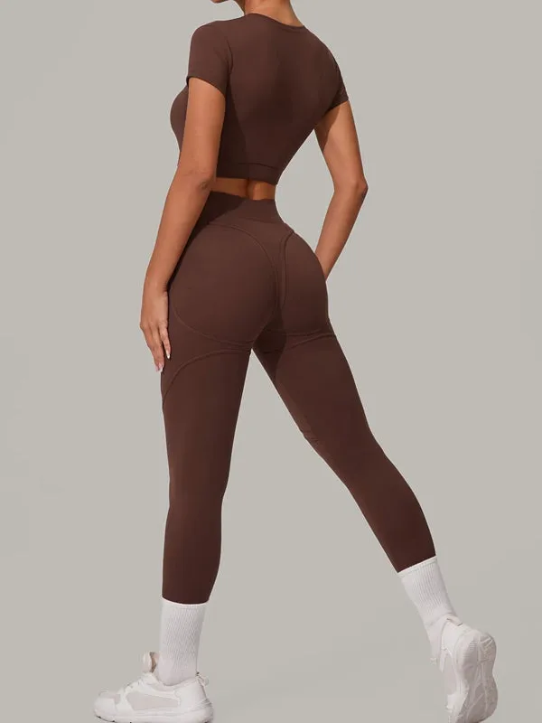 ZASUWA Female Sexy Push-Up High-rise Leggings