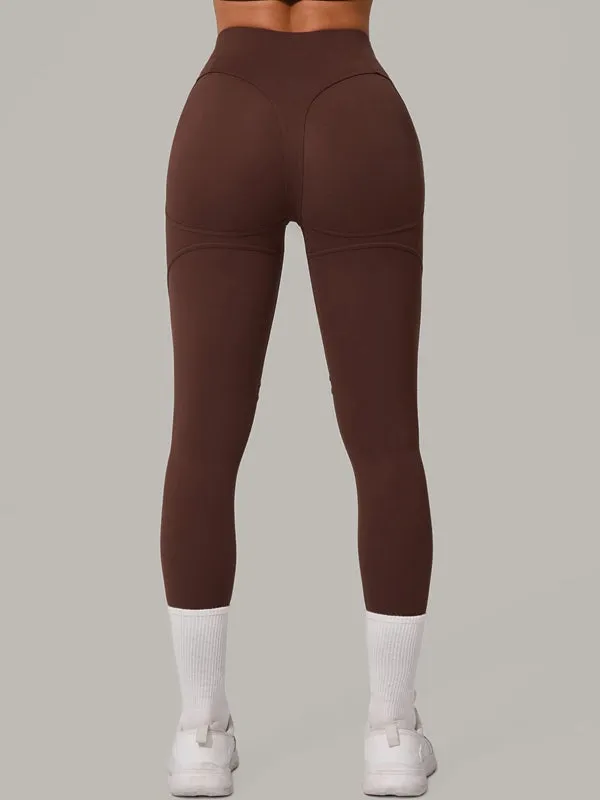 ZASUWA Female Sexy Push-Up High-rise Leggings