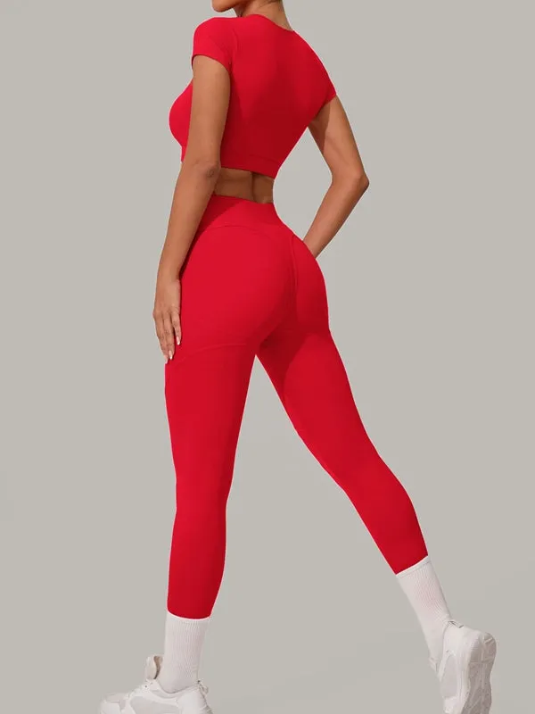 ZASUWA Female Sexy Push-Up High-rise Leggings